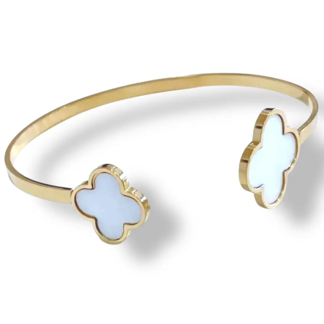 Bracelet -Trèfle Jade