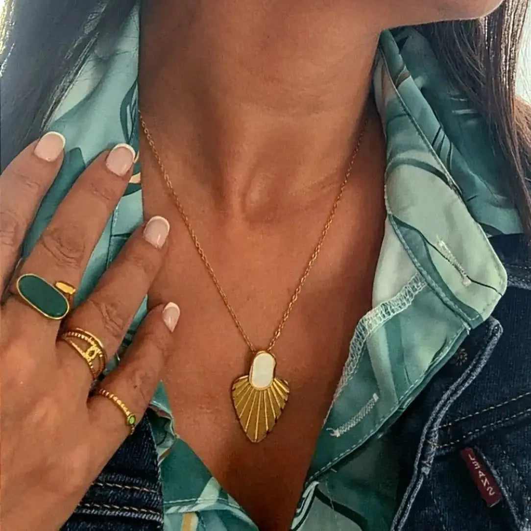 Collier Palmy Nacré