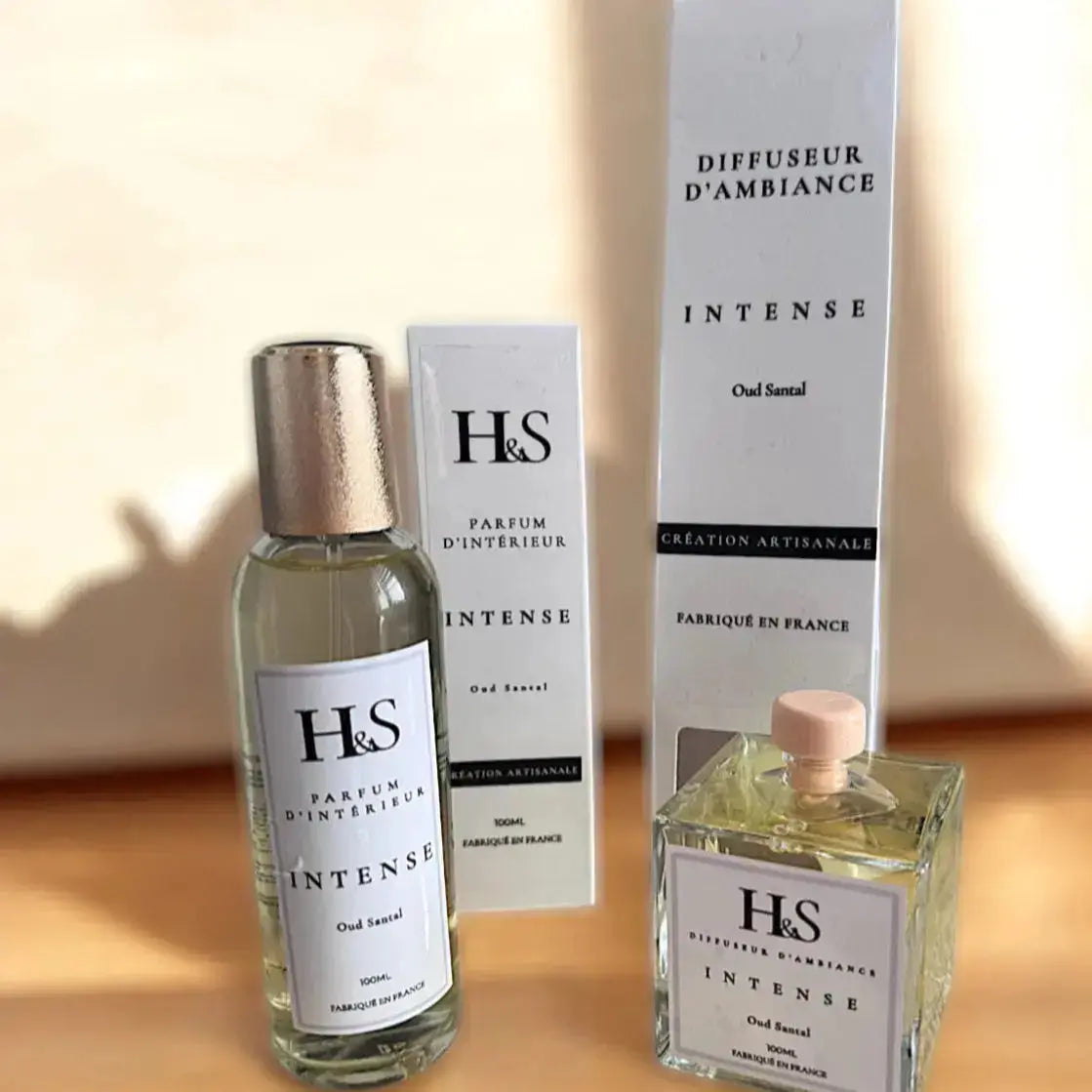 Parfum d'ambiance INTENSE-Oud santal-100ml
