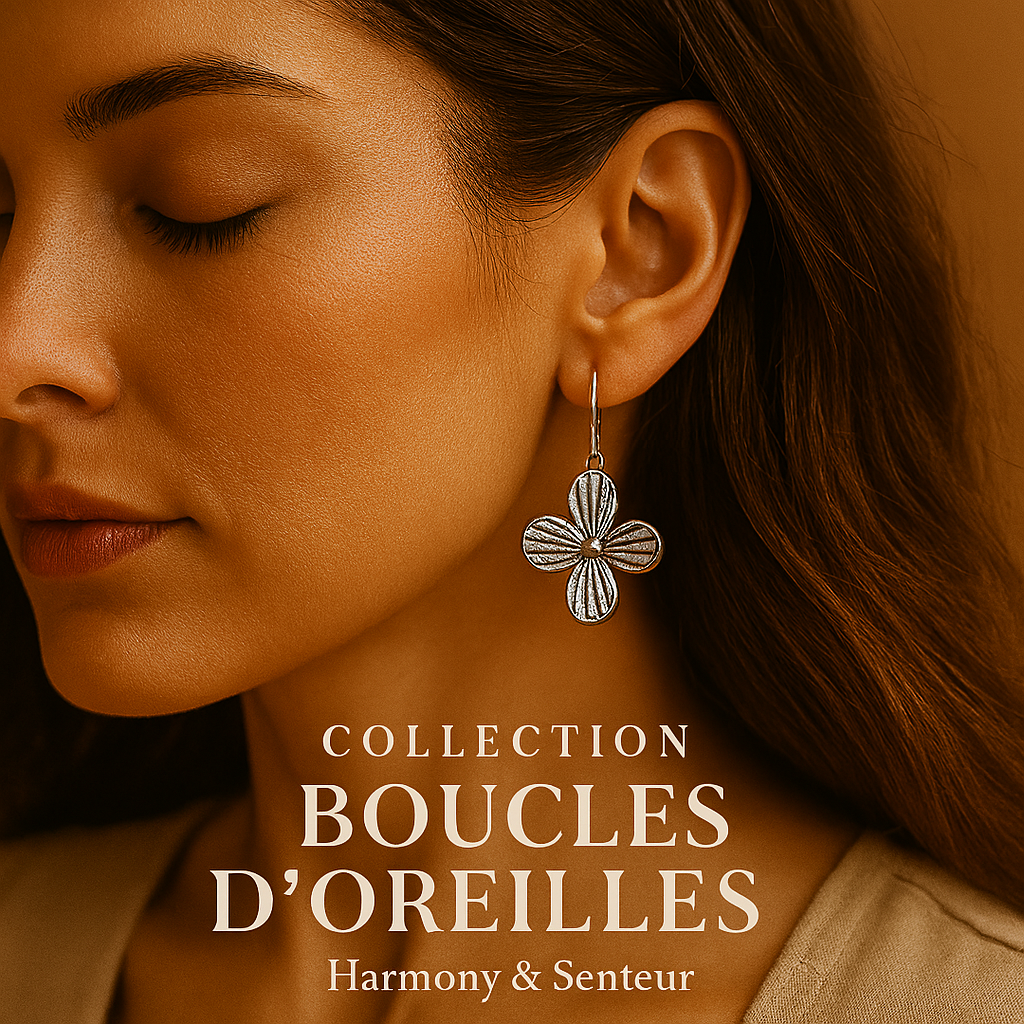 Boucles d’oreilles en acier inoxydable – Élégance & résistance Harmony & Senteur