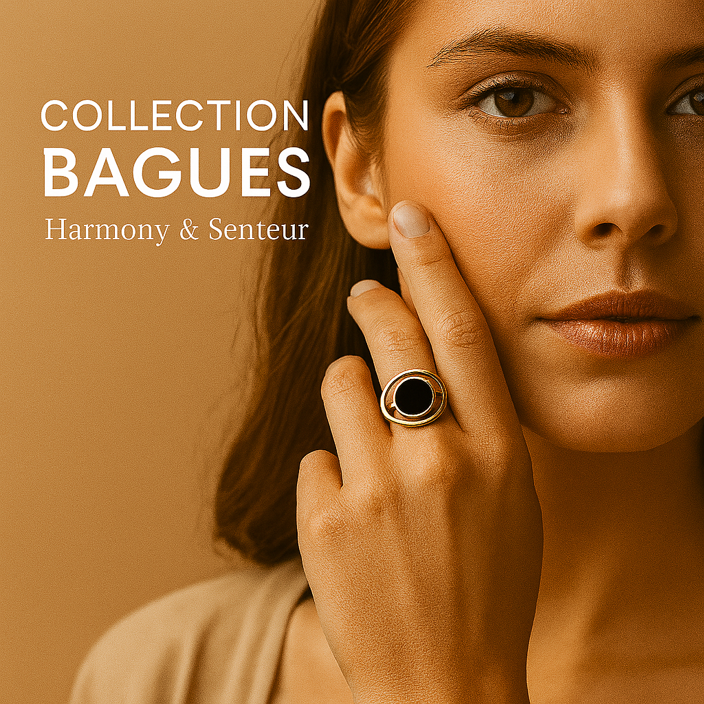 Bagues ajustables en acier inoxydable – Élégantes & durables Harmony & Senteur