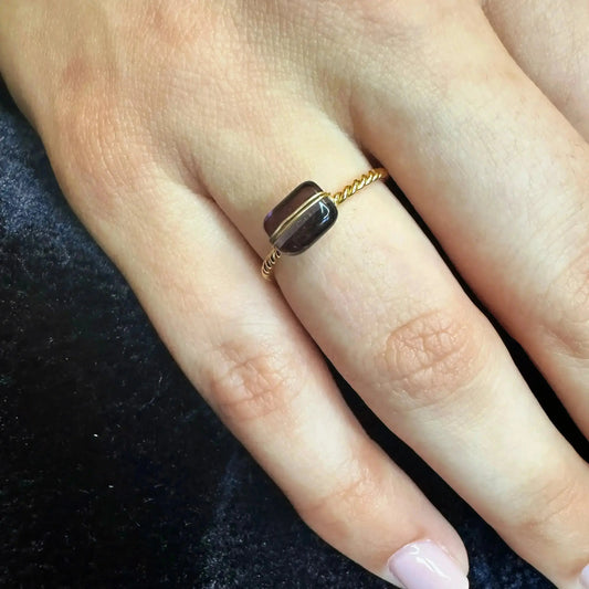 Bague Alana -Améthyste