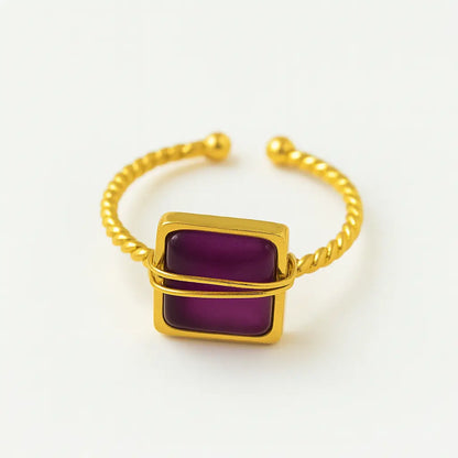 Bague Alana -Pierre Naturelle - Harmony & Senteur