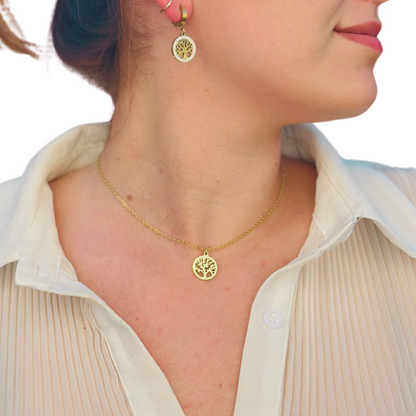 Boucles d'oreilles Arbre de vie