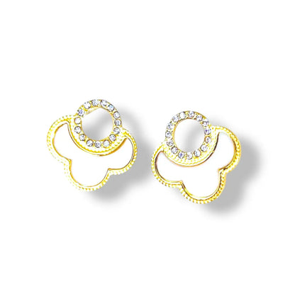 Boucles d'oreilles Éclat Jade