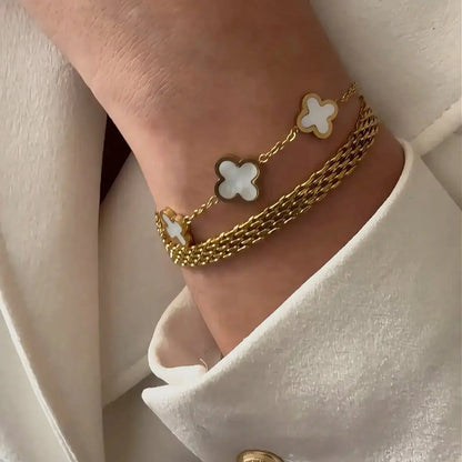 Bracelet Trèfle Éclat