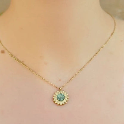 Collier Éclat Solaire - Pierres naturelles - Harmony & Senteur