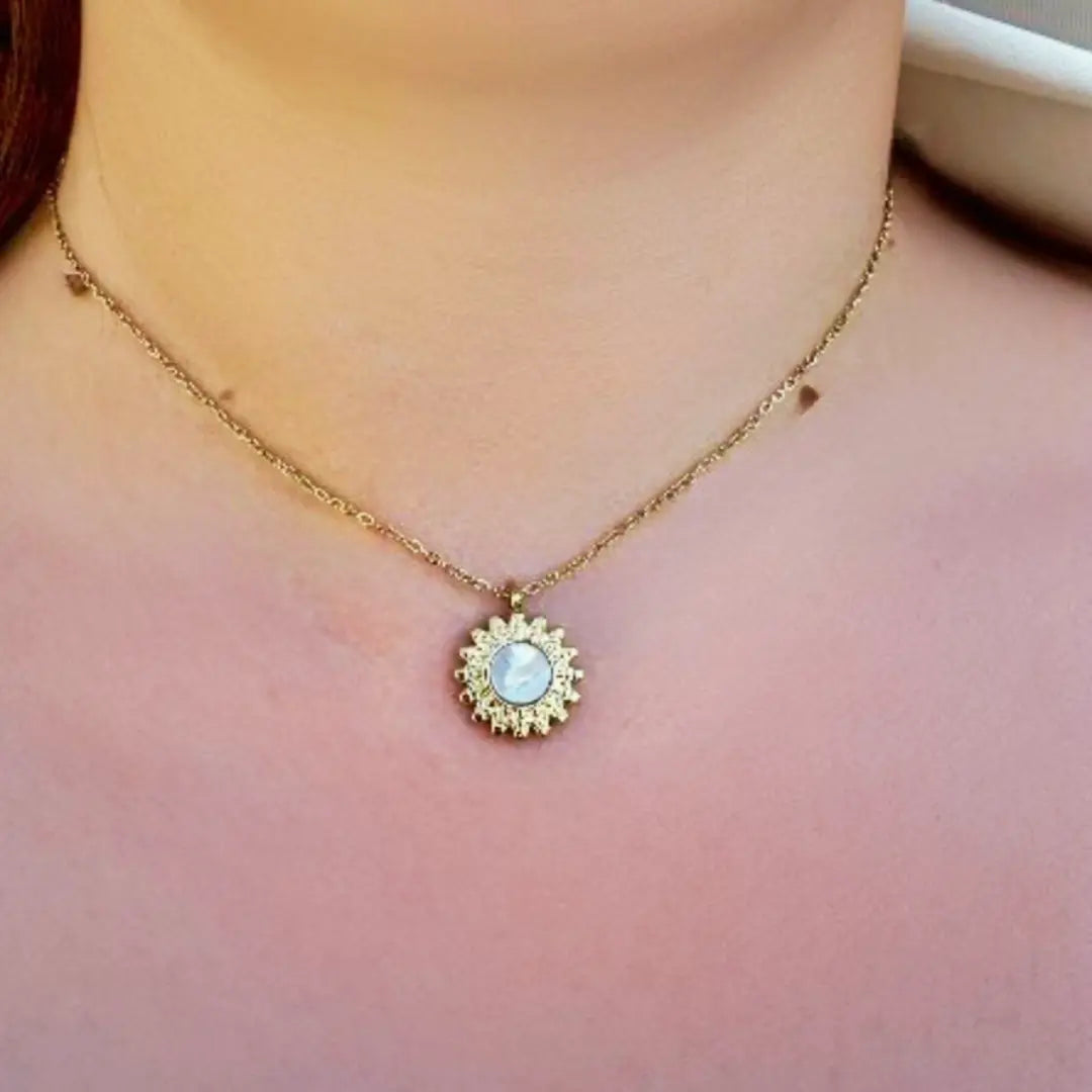 Collier Éclat Solaire - Pierres naturelles - Harmony & Senteur