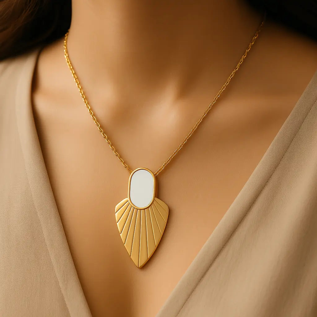 Collier Palmy Nacré - Harmony & Senteur