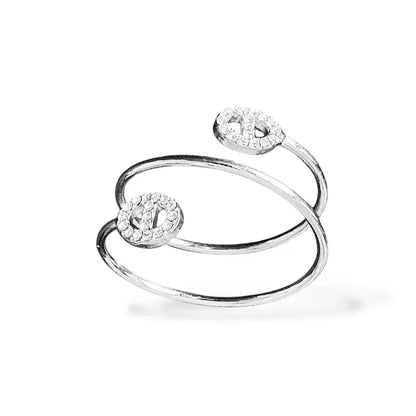 Bague Élisa-Dorée ou Argentée Harmony & Senteur