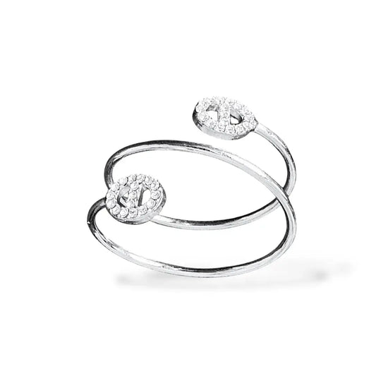Bague Élisa-Dorée ou Argentée Harmony & Senteur