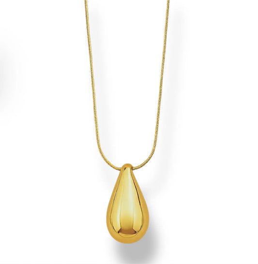 Collier doré ou argenté Goutte d'éclat Harmony & Senteur