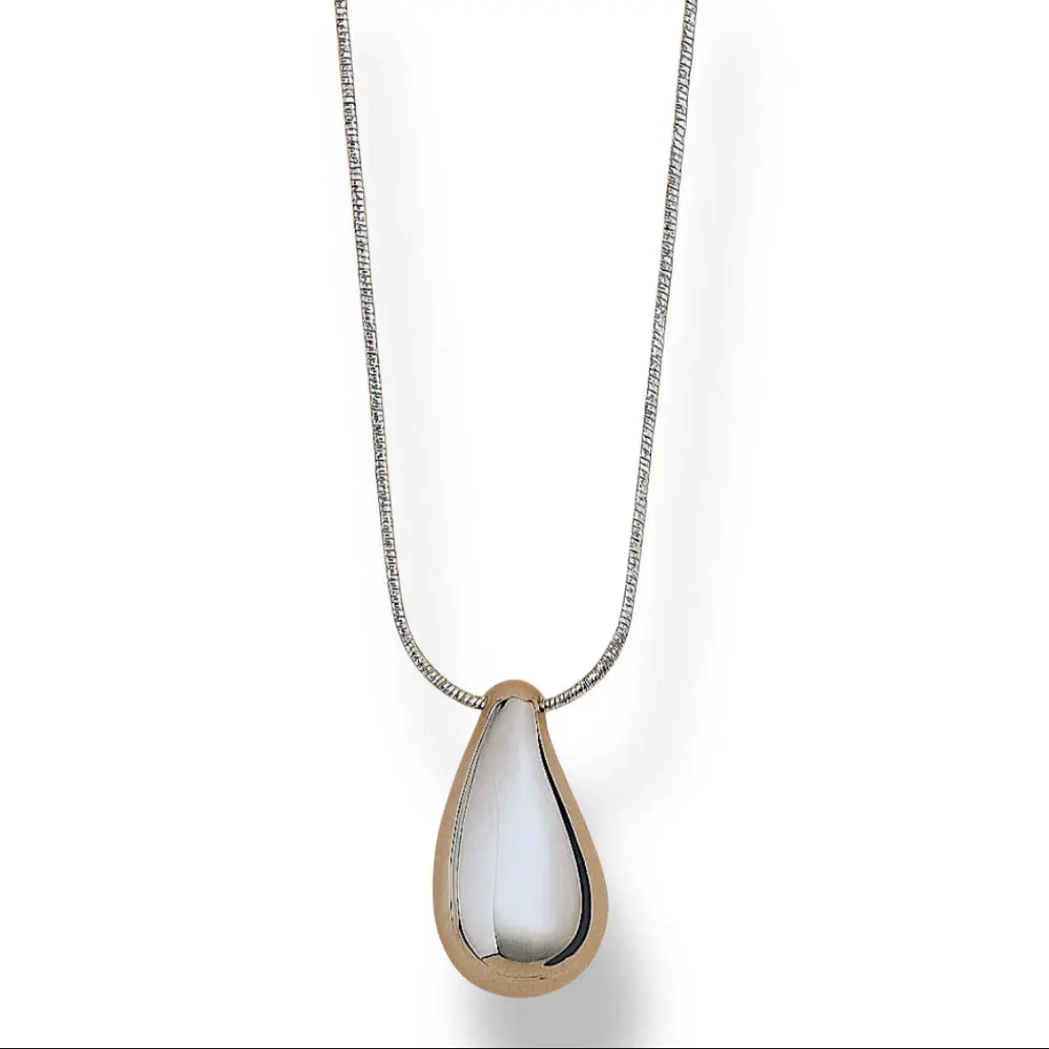 Collier doré ou argenté Goutte d'éclat Harmony & Senteur