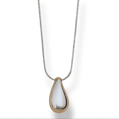 Collier doré ou argenté Goutte d'éclat Harmony & Senteur