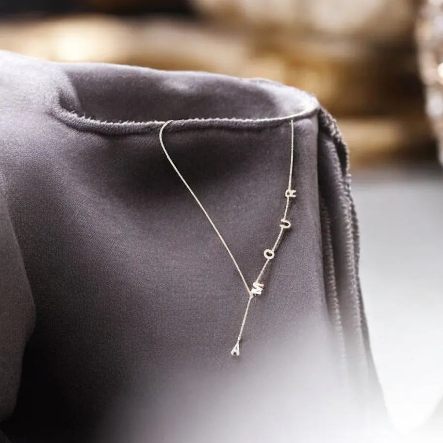 Collier Amour - Argent ou doré - Harmony & Senteur