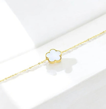 Bracelet Trèfle Nacré - Souple - Harmony & Senteur