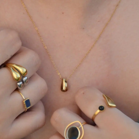 Bague Naëlle - Bicolore doré & argenté - Harmony & Senteur