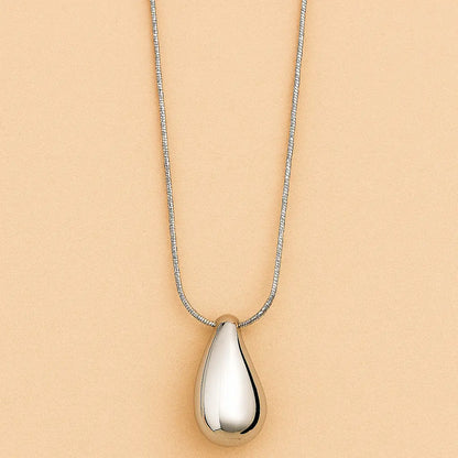 Collier Goutte d'éclat  –doré ou argenté Harmony & Senteur