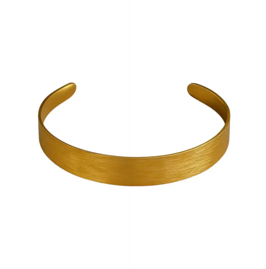 Bracelet Épure – doré, jonc lisse Harmony & Senteur